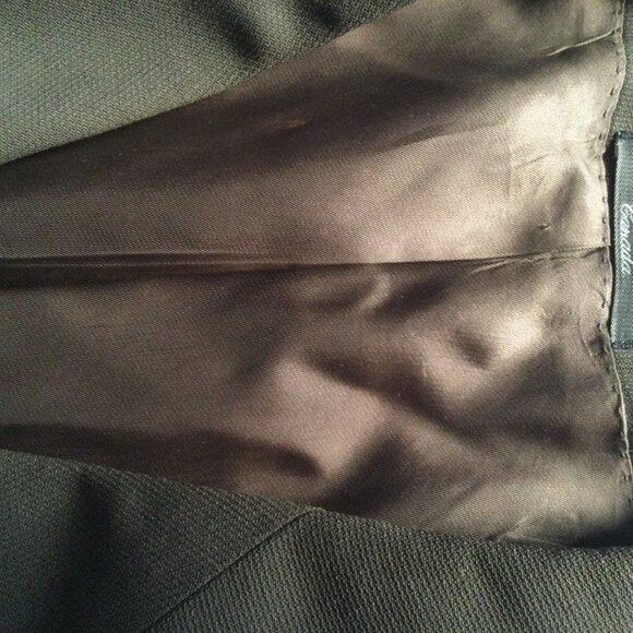 Joe men's coat black large 87cm long 40% wool - Picture 8 of 11